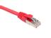 IIGLO Nätverkskabel Cat6a röd 1m RJ45 male x 2, S/FTP, LSZH, upp till 10Gb/s 100m, 500Mhz