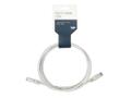 IIGLO Nettverkskabel Cat6 grå 1,5m RJ45 male x 2, UTP, LSZH, opptil 1Gb/s 100m, 10Gb/s 55m, 250Mhz