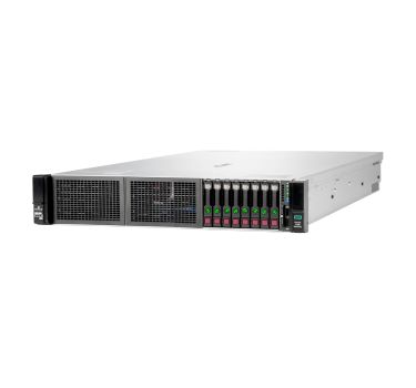 Hewlett Packard Enterprise ProLiant DL385 Gen10 Plus - Server - rack-mountable - 2U - 2-way - 1 x EPYC 7702 / 2 GHz - RAM 32 GB - SAS - hot-swap 2.5" bay(s) - no HDD - no graphics - GigE, 10 GigE - monitor: none (P07597-B21)