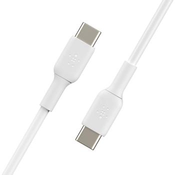 BELKIN USB-C to USB-C Cable 2m White / CAB003bt2MWH (CAB003bt2MWH)