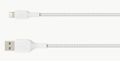 BELKIN Lightning to USB-A Braided Cable (MFi) 1m White /CAA002bt1MWH