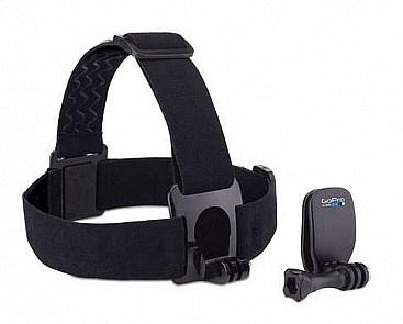 GOPRO Head Strap + QuickClip Passar alla modeller (ACHOM-001)