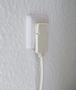 BRENNENSTUHL Extension cable, Angled Flat Plug 2m H05VV-F3G1.5 white (1168980220)