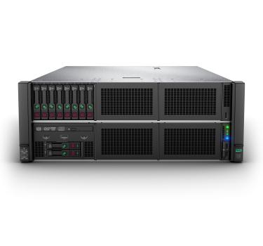 Hewlett Packard Enterprise HPE ProLiant DL580 Gen10 4HE 2xXeon-G 5220 18-Core 2.2GHz 2x32GB-R 8xSFF Hot Plug P408i-p 4x800W Server (P21273-B21)