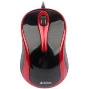 A4TECH Mouse V-TRACK N-350-2 Black/Red USB