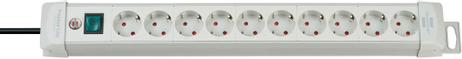 Brennenstuhl Premium-Line Power Strip 10-way grå 3m (1955500100)