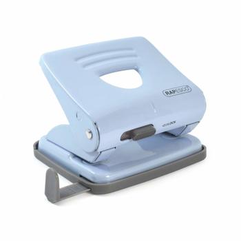 Rapesco 825 2 Hole Punch Metal 25 Sheet Powder Blue - 1359 (1359)