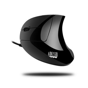 ADESSO Linkshänder Vertical Ergo. Optical Mouse, iMouse E9 (IMOUSE  E9)