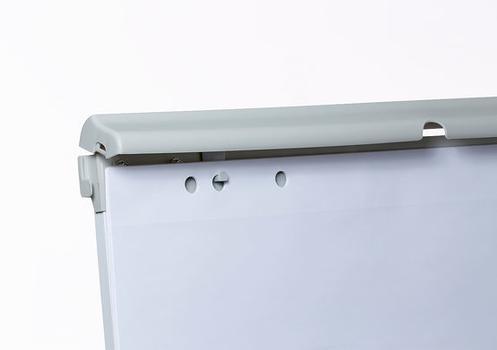 DAHLE mobil flipover m/ whiteboard hvid (96003-11893)