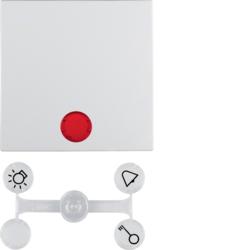 BERKER TANGENT TRAPPETRYK S/B HVID (16211909)