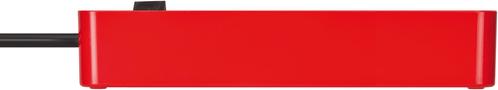 BRENNENSTUHL Ecolor 4fach rot/ schwarz 1,5m (1153240070)