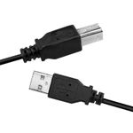 LOGILINK USB Kabel, USB 2.0, 2x male 5 m, schwarz (CU0009B)