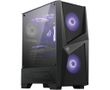 MSI MAG Forge 100R Miditower ATX Ingen strømforsyning Sort