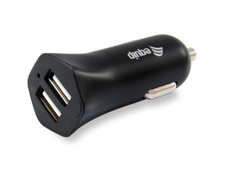 EQUIP 2-Port USB Car Charger, 12W 5V (245510)
