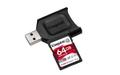 KINGSTON 64GB SDXC React Plus SDR2 + MLP SD Reader (MLPR2/64GB)