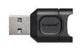 KINGSTON MobileLite Plus - Card reader (microSD, microSDHC,  microSDXC,  microSDHC UHS-I, microSDXC UHS-I, microSDHC UHS-II, microSDXC UHS-II) - USB 3.2 Gen 1 (MLPM)