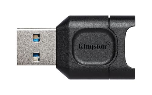 KINGSTON MobileLite Plus - Card reader (microSD, microSDHC,  microSDXC,  microSDHC UHS-I, microSDXC UHS-I, microSDHC UHS-II, microSDXC UHS-II) - USB 3.2 Gen 1 (MLPM)