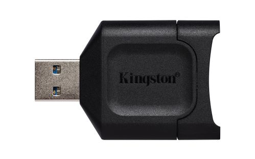 KINGSTON MobileLite Plus - Card reader (SD, SDHC, SDXC, SDHC UHS-I, SDXC UHS-I, SDHC UHS-II, SDHC UHS-II) - USB 3.2 Gen 1 (MLP)