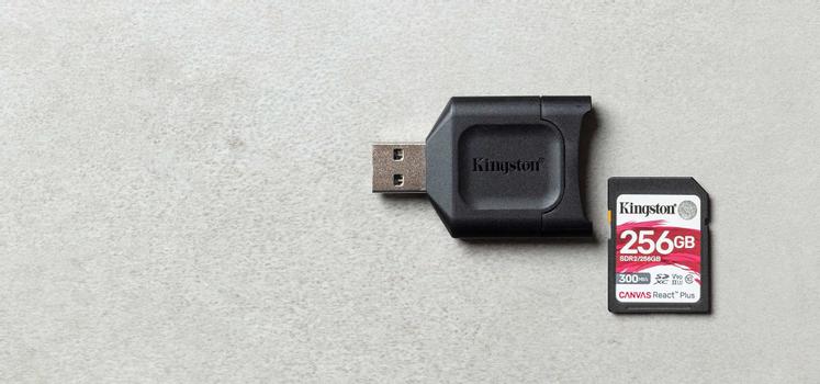 KINGSTON MobileLite Plus USB 3.1 SDHC/SDXC UHS-II Card Reader (MLP)
