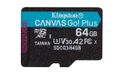 KINGSTON 64GB microSDXC Canvas Go Plus 170R A2 U3 V30 Card + ADP (SDCG3/64GB)