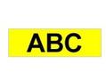 BROTHER labelling tape TZE-621 yellow/black 9 mm
