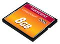 TRANSCEND 8GB Compact Flash Card (133X) MLC (Alt. TS8GCF133) (TS8GCF133)