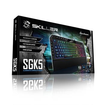 SHARKOON Skiller Sgk5 Keyboard Usb (4044951020461)
