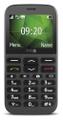 DORO 1372 Sort Mobiltelefon, 2.4" skjerm, 3MP kamera, stor skjerm