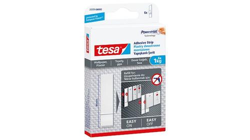 Tesa Klebestreifen Tapete & Putz bis 1 kg 6 St. (77771-00000-00)