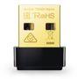 TP-LINK Archer T2U Nano, Kabel, USB, WLAN, IEEE 802.11ac, 633 Mbit/s, Sort