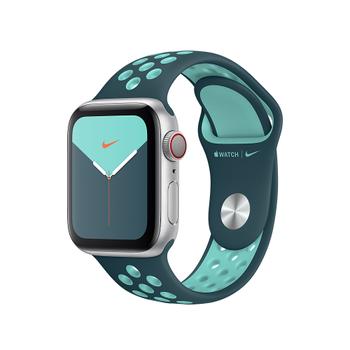 APPLE 40mm Turquoise/ Green Nike Sport Band Regular (MXQX2ZM/A)