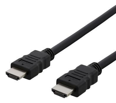 DELTACO HDMI cable 2m, HDMI High Speed w/ Ethernet,  CCS, 2,0 (HDMI-920)