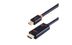 CABLETIME Mini displayport til HDMI kabel 1,8m, Mini Displayport: Han - HDMI: Han, Sort, 4K/30Hz, DP 1.2