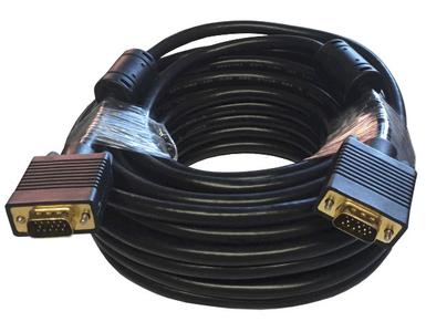ASSMANN Electronic VGA-Kabel D-Sub15 -> D-Sub15 St/St 10,00m beige (AK-310103-100-E)