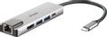 D-LINK k DUB-M520 - Docking station - USB-C / Thunderbolt 3 - HDMI - 1GbE