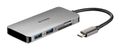 D-LINK 6-in-1 USB-C Hub with HDMI/Card Reader/ Power Delivery IN (DUB-M610)