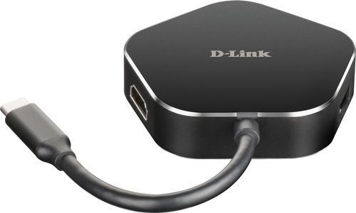 D-LINK 4-in-1 USB-C Hub with HDMI and Power Delivery (DUB-M420)