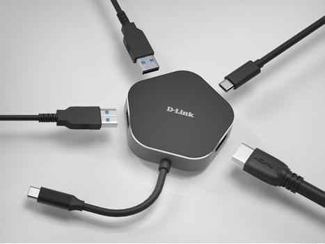 D-LINK 4-in-1 USB-C Hub with HDMI and Power Delivery (DUB-M420)