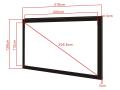 MULTIBRACKETS M 16:9 Framed Projection Screen Dlx90" (7350022730724)