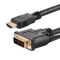 StarTech 6ft HDMI to DVI D Adapter Cable - Bi-Directional - HDMI to DVI or DVI to HDMI Adapter for Your Computer Monitor (HDMIDVIMM6) - videokabel - 1.83 m