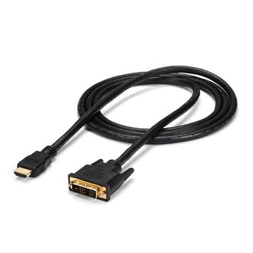 StarTech 6ft HDMI to DVI D Adapter Cable - Bi-Directional - HDMI to DVI or DVI to HDMI Adapter for Your Computer Monitor (HDMIDVIMM6) - videokabel - 1.83 m (HDMIDVIMM6          )