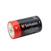 VERBATIM Batteri Alkaline LR20/D 1,5V (2) (49923)