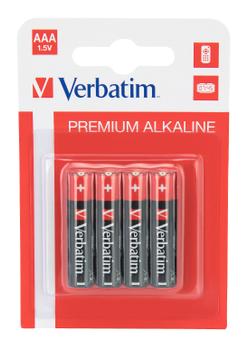 VERBATIM AAA (LR03) 4-pak batterier (49920)