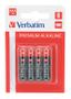 VERBATIM Batteri Alkaline LR3/AAA 1,5V  (4)