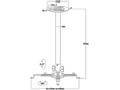 MULTIBRACKETS M Universal Projector Ceiling/ Wallmount III - Monteringssats (vägg/ takfäste) - för projektor - vit (7350022731011)