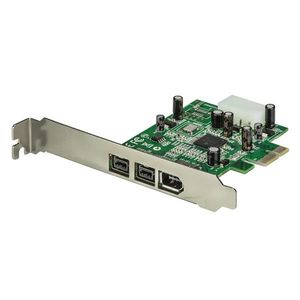 STARTECH 3 Port 2b 1a 1394 PCI Express FireWire Card Adapter	 (PEX1394B3)