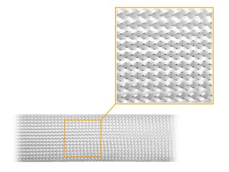 MULTIBRACKETS Universal Cable Sock Silver 20mm-W 2m-L (7350022731431)