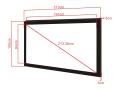 MULTIBRACKETS M 2.35:1 Framed Projection Screen Dlx84" (7350022732551)