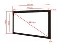 MULTIBRACKETS M 2.35:1 Framed Projection Screen Dlx90" (7350022732568)
