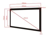Multibrackets M Framed Projection Screen Deluxe - projeksjonsskjerm - 100" (254 cm) (7350022732575)
